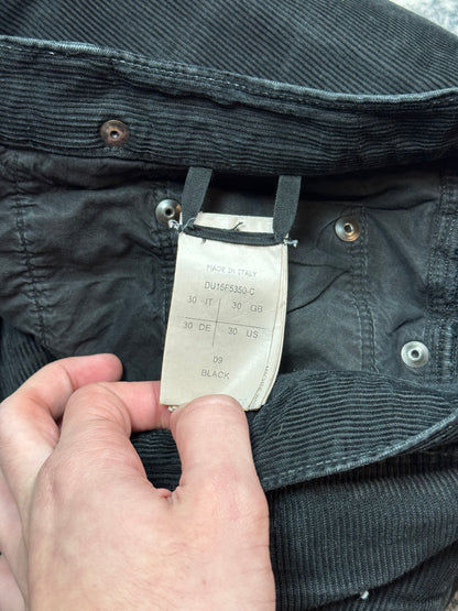 Rick Owens Olmar & Mirta Corduroy Detroit Cut Denim