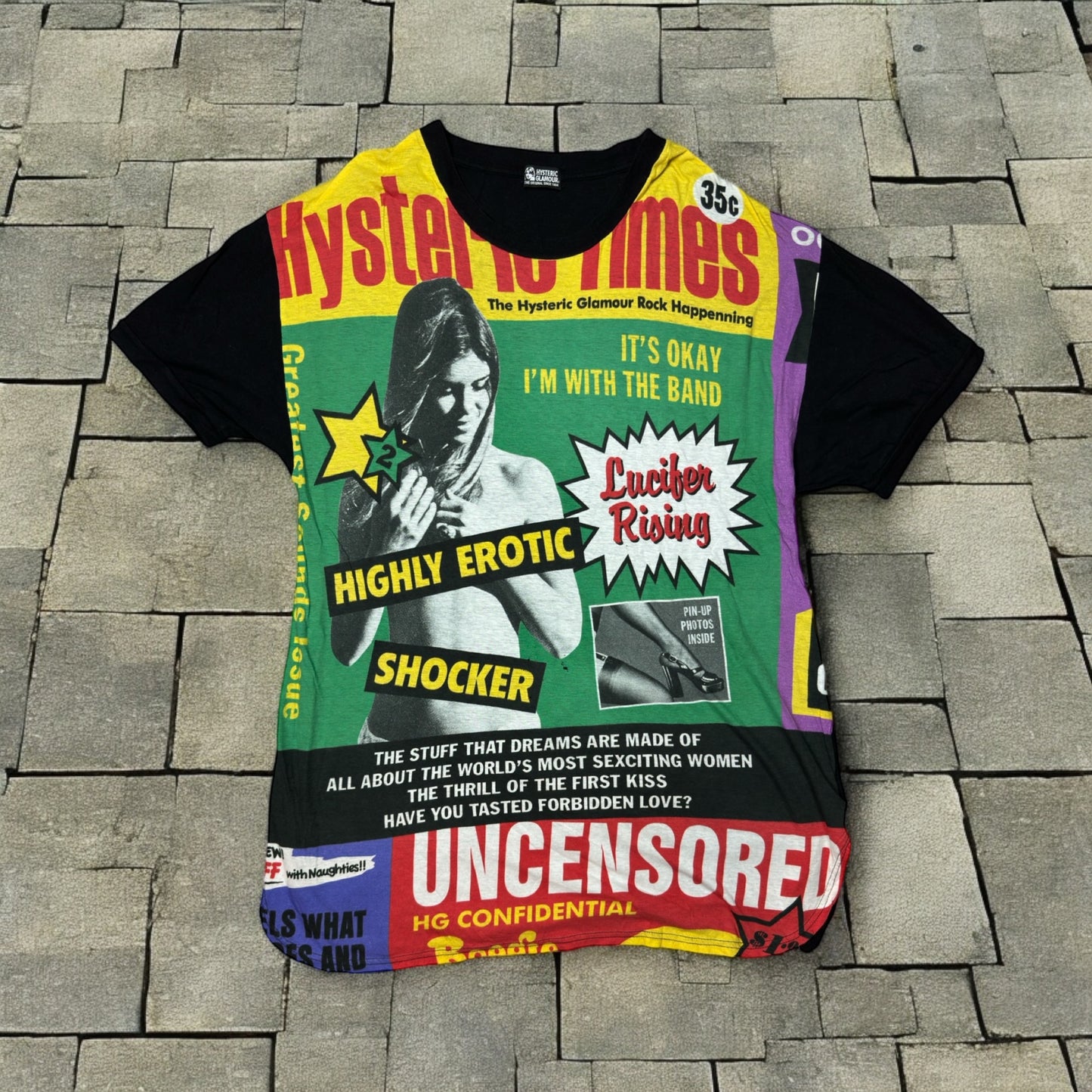 Hysteric Glamour Magazine Tee