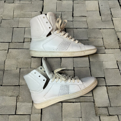 Saint Laurent SL/01H Hi Top Studded Sneakers