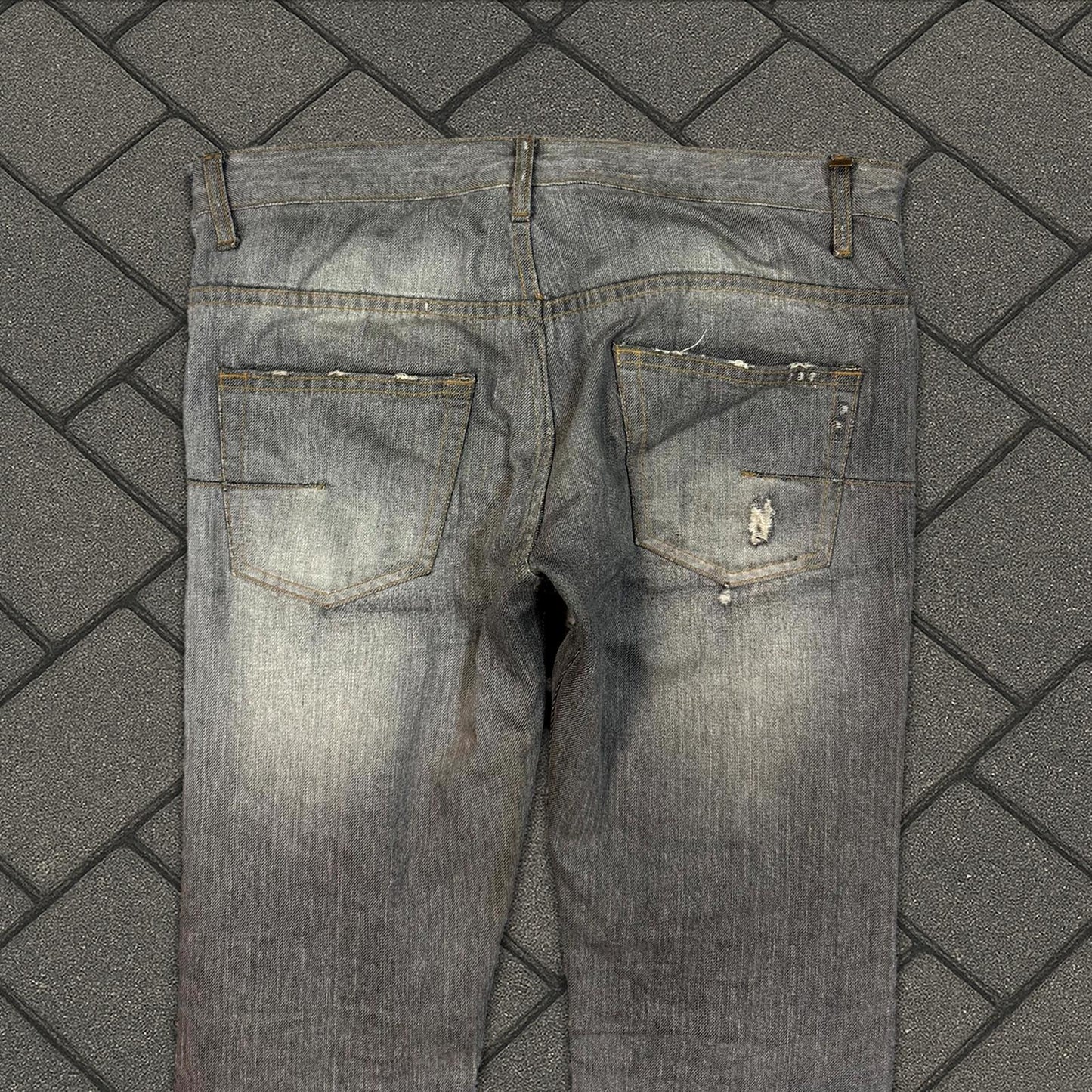 AW06 Dior Homme Grey Wash Denim