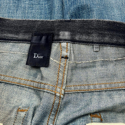 AW06 Dior Homme Cummerbund Denim