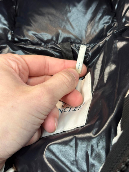 Moncler Black Down Montcla Puffer Coat