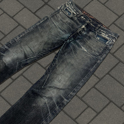 FW07 RIck Owens Dust Detroit Cut Denim