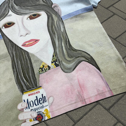 SS13 Raf Simons Brian Calvin 'Alta California' Modelo Tee