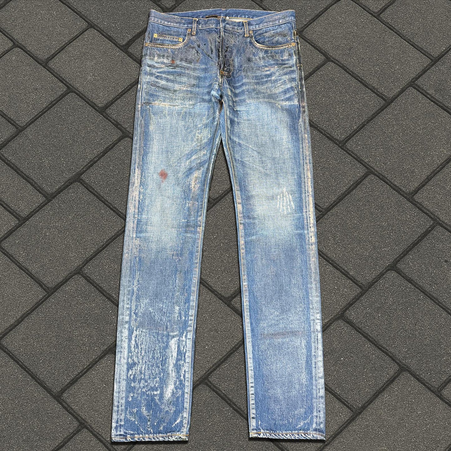 SS07 Dior Home Blue Luster Waxed Denim