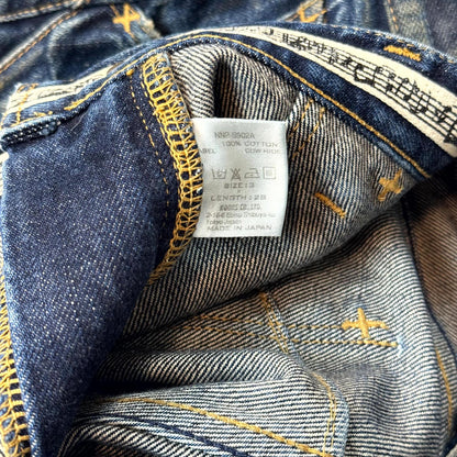 SS07 Number Nine Mudwash Pain Denim