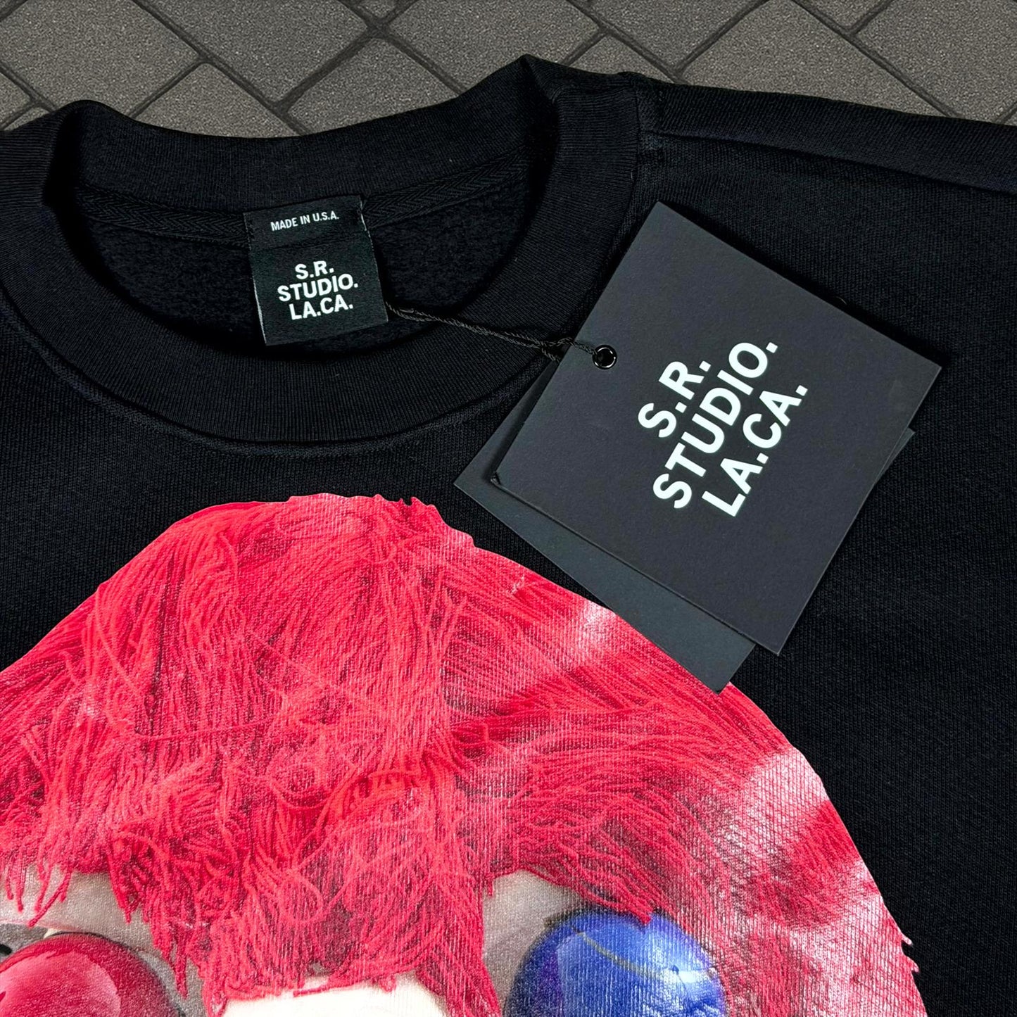 Sterling Ruby ED.50 Red Skull Crewneck