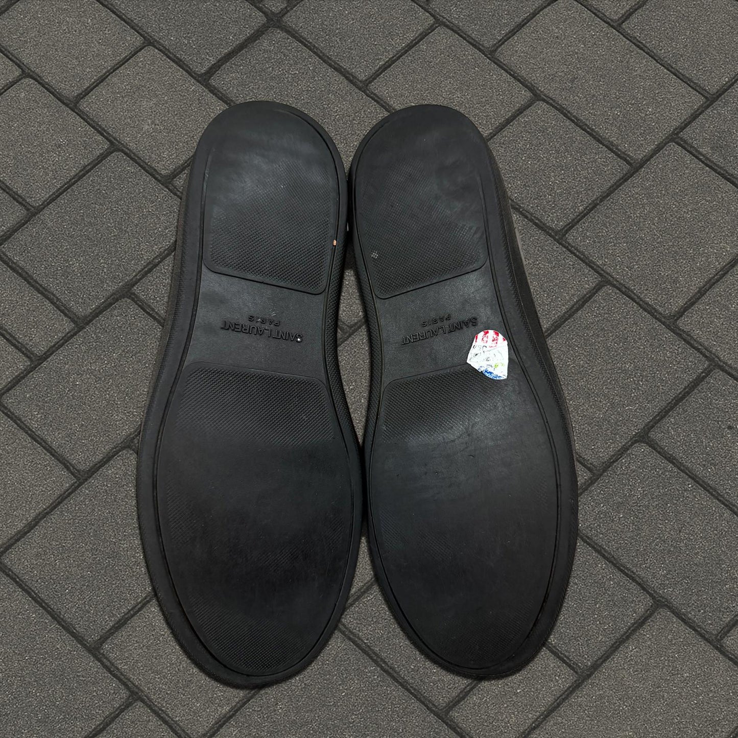 Saint Laurent Black SL/01H Studded Sneakers