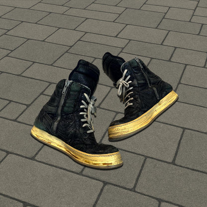 AW06 Rick Owens Pigskin Dunks