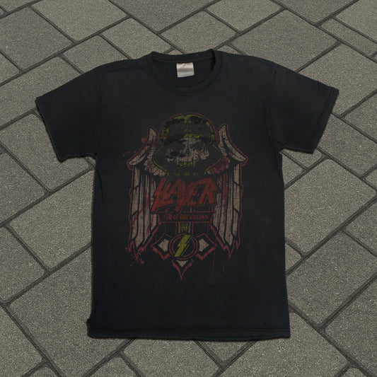90’s Slayer Life Decays Thrashed Tee