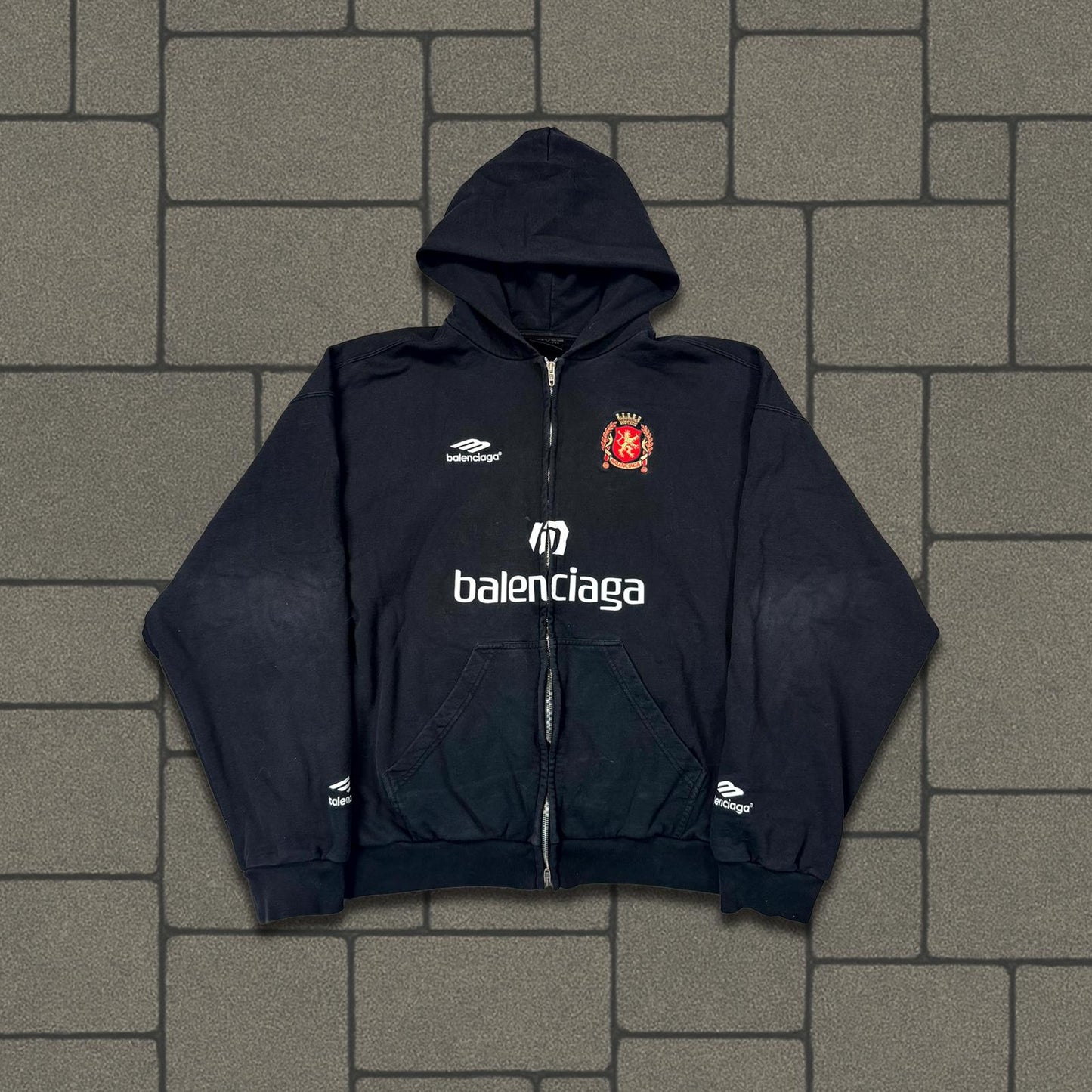 SS24 Balenciaga Paris Soccer Zip