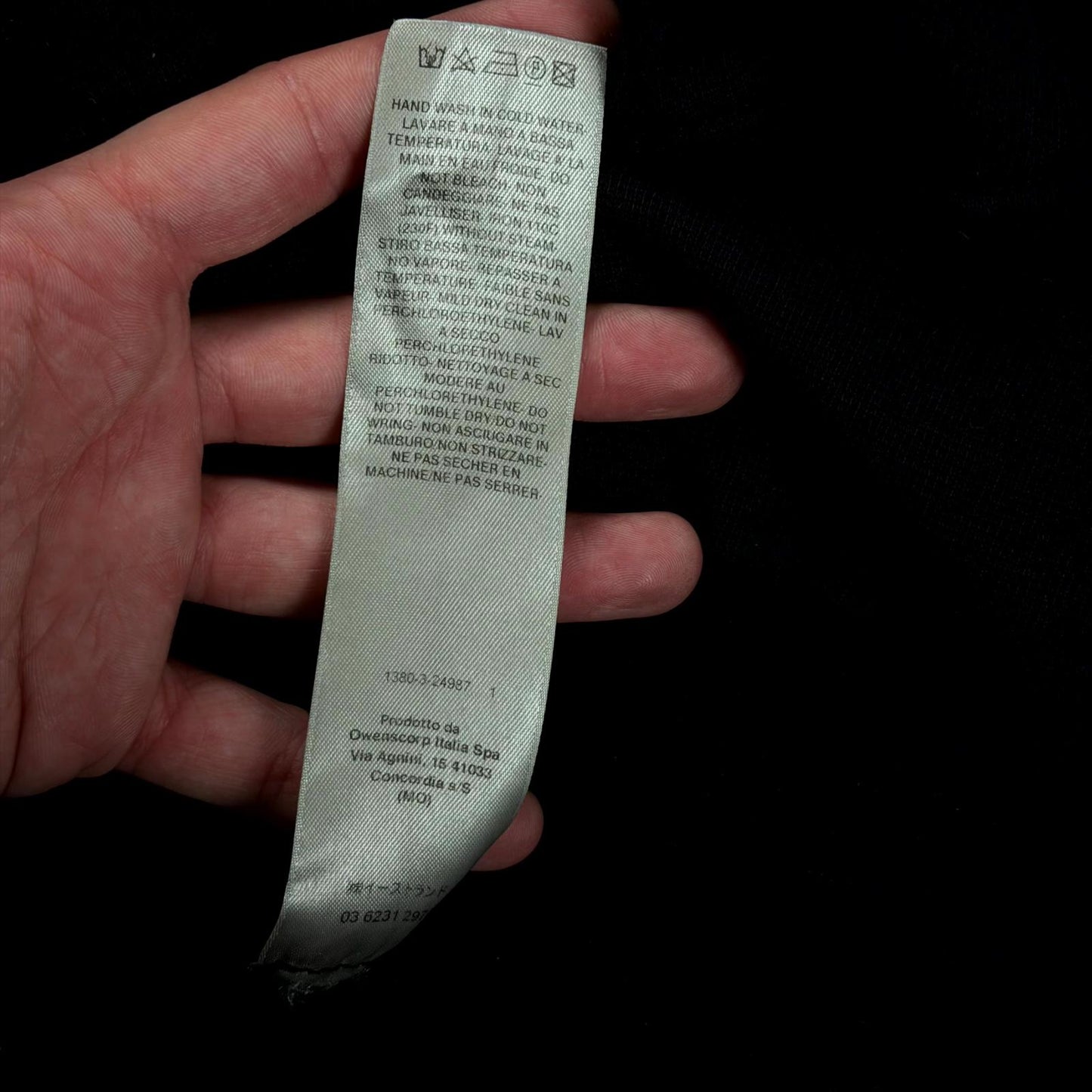 SS24 Rick Owens ‘Lido’ Tec Sweater