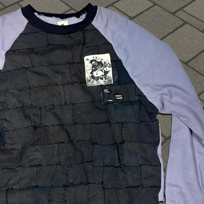 Miju Repairs ‘Lost Youth’ Patchwork Sweatshirt