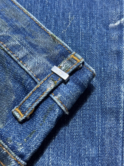 AW07 Dior Homme “Navigate” Blue Luster Denim