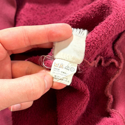 AW02 Raf Simons Red Virginia Creeper Colligate Crewneck