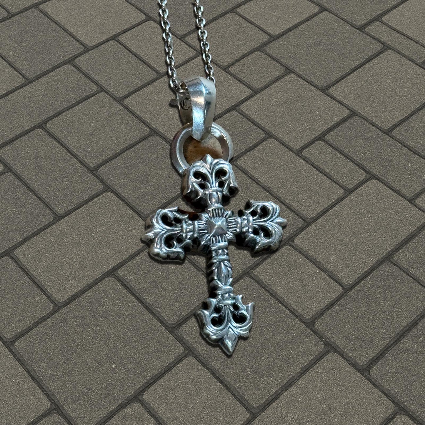 Chrome Hearts Filigree Cross Pendant
