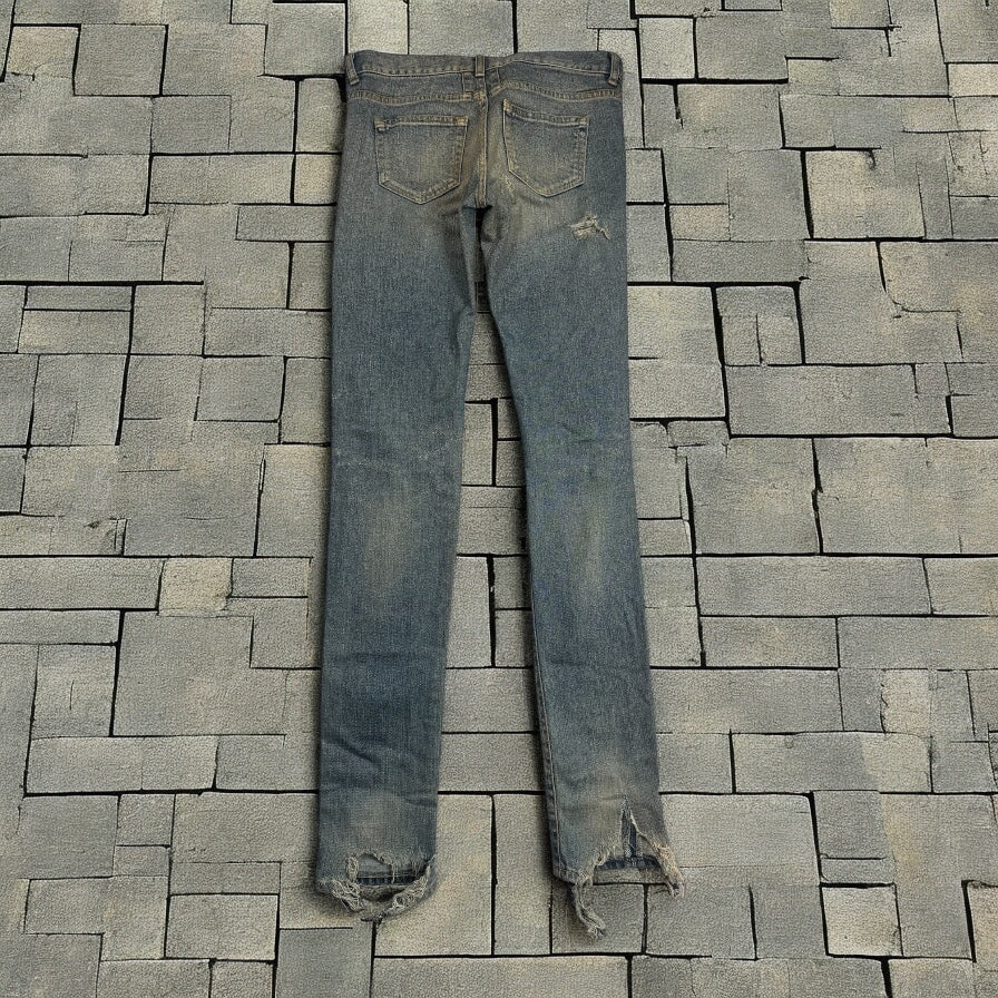 FW13 Saint Laurent Chain Denim