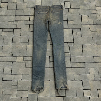 FW13 Saint Laurent Chain Denim