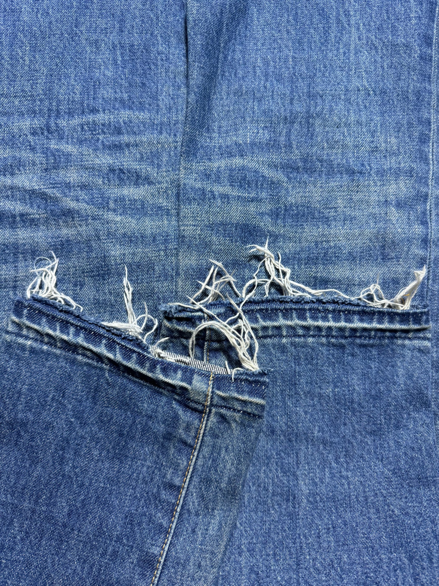 AW05 Undercover “Arts & Crafts” Heart Boro Denim