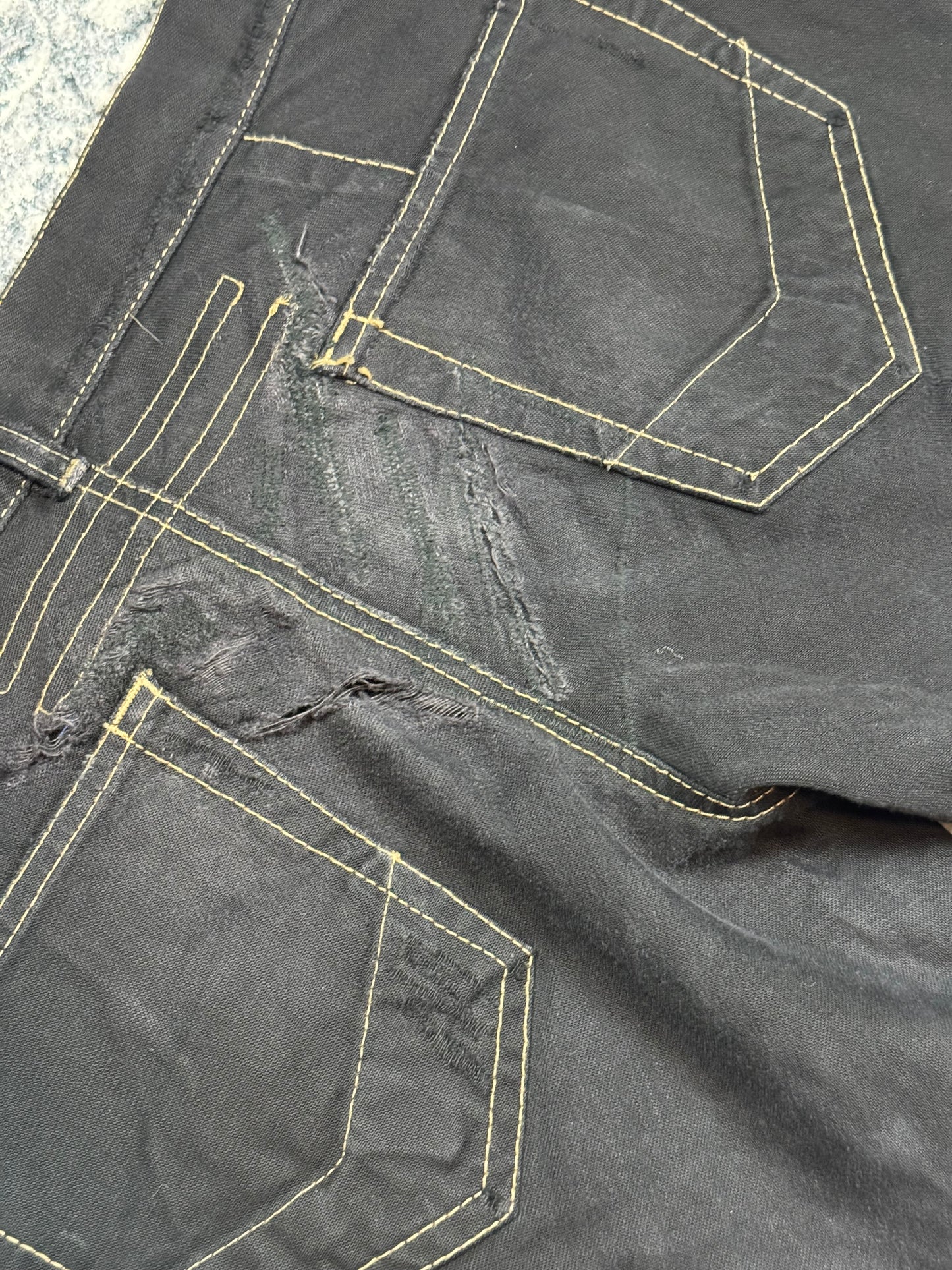 FW06 Rick Owens Black Spiral Cut