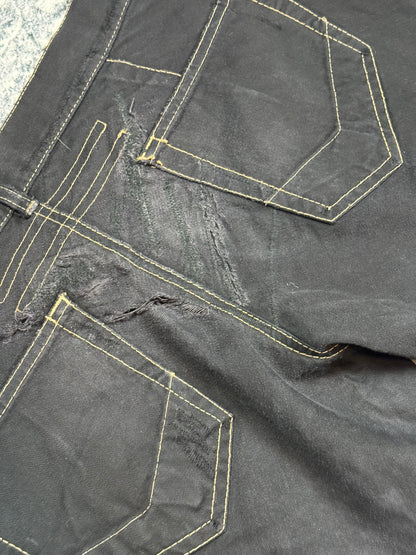 FW06 Rick Owens Black Spiral Cut
