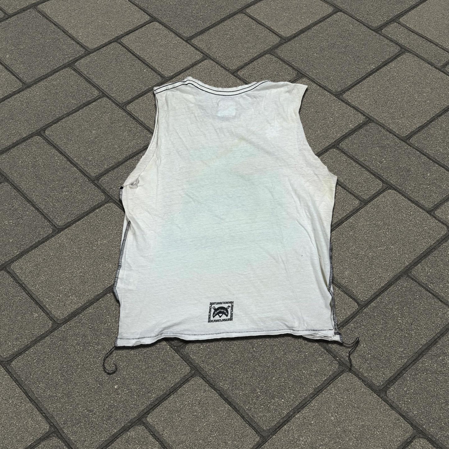 SS03 Undercover White Scab Tank Top
