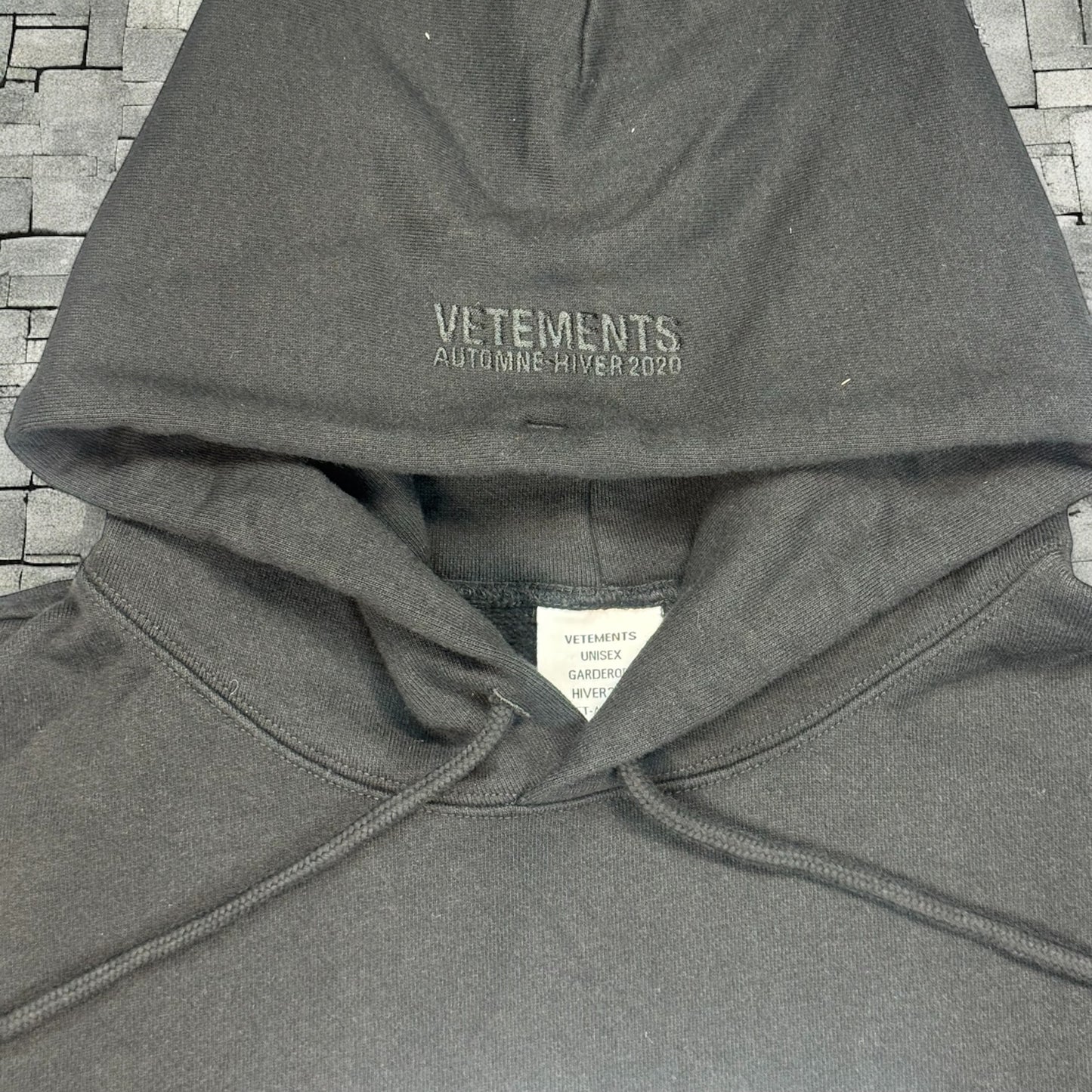 AW19 Vetements “Swine Flu” Hoodie