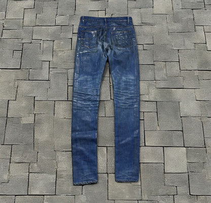 AW07 Dior Homme Blue Luster Denim