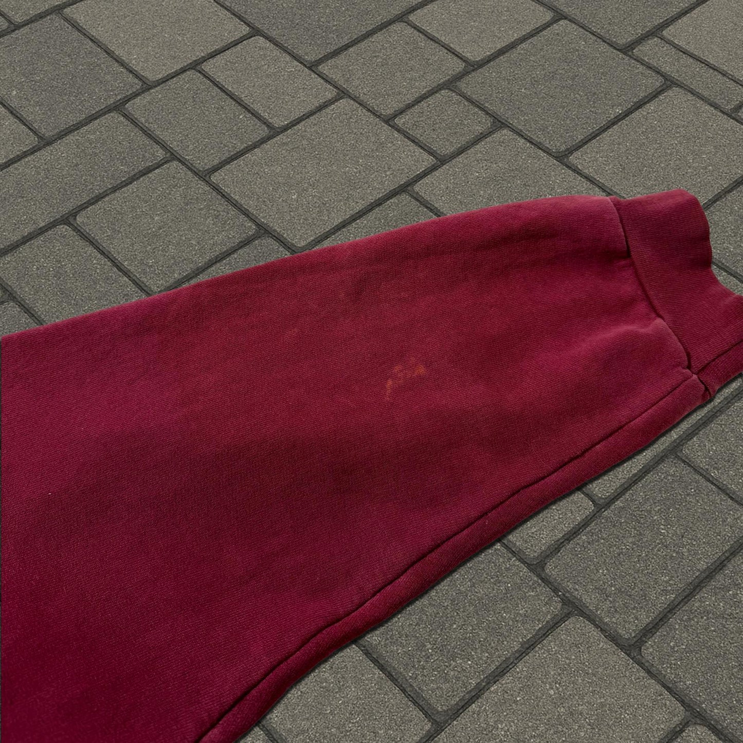 AW02 Raf Simons Red Virginia Creeper Colligate Crewneck
