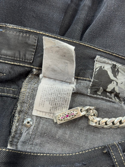 Rick Owens Olmar & Mirta Foil Denim