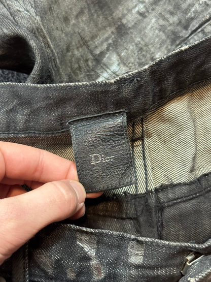 AW03 Dior Homme Luster Waxed Denim