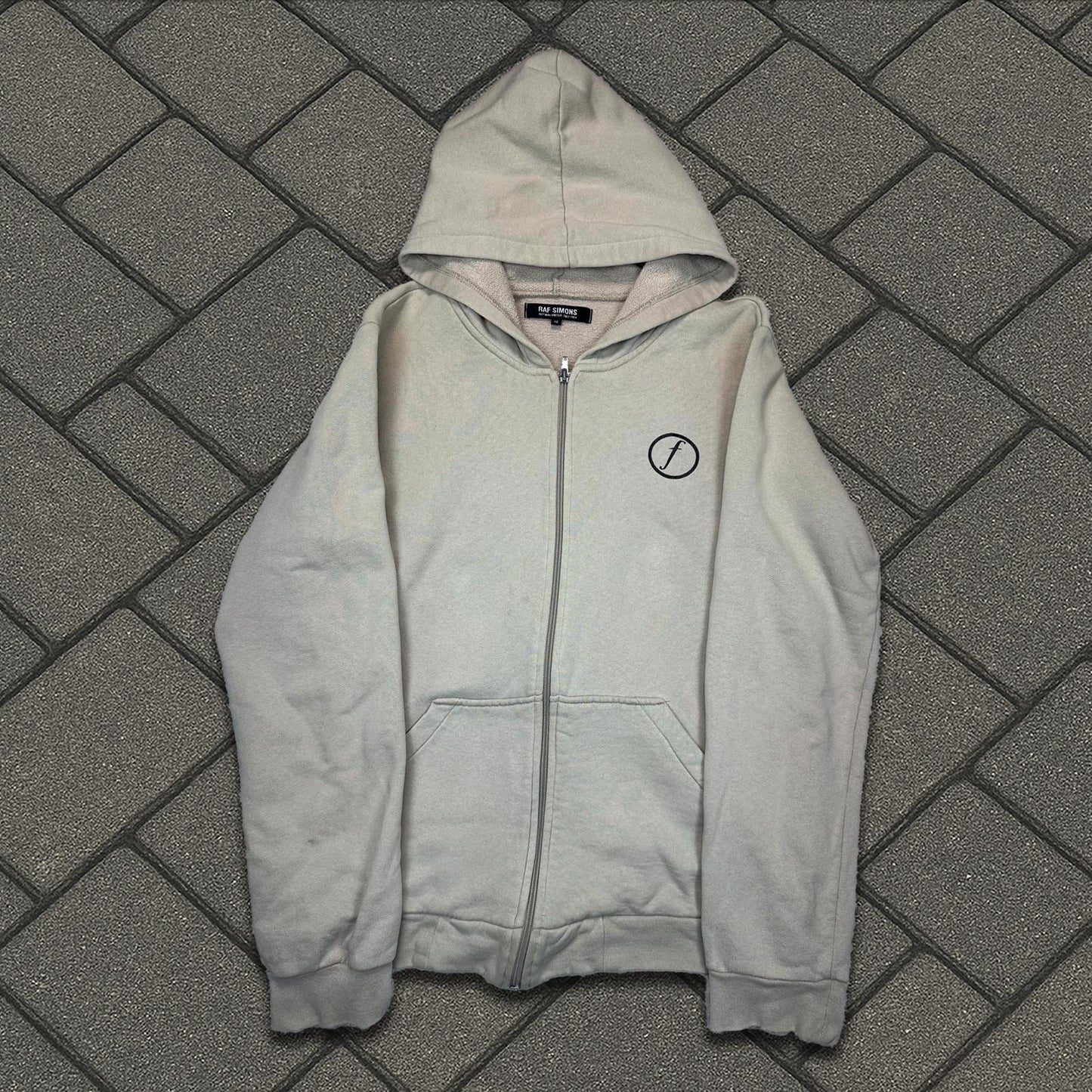 AW03 Raf Simons Factory Records Zip Up