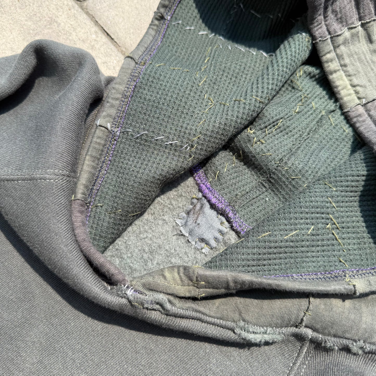 Miju Repairs Lost Youth Scab Hoodie