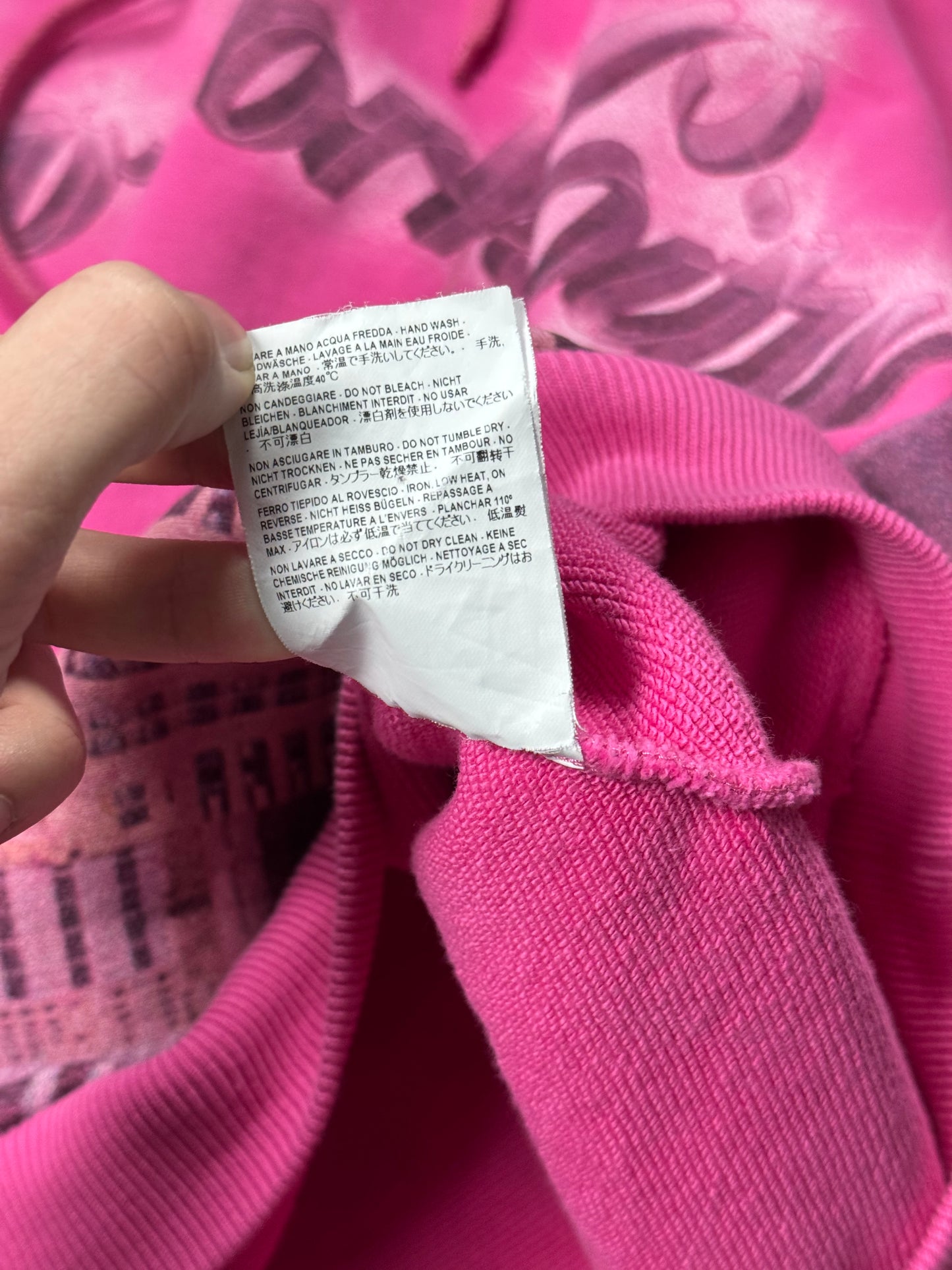 Balenciaga Airbrush New York City Hoodie