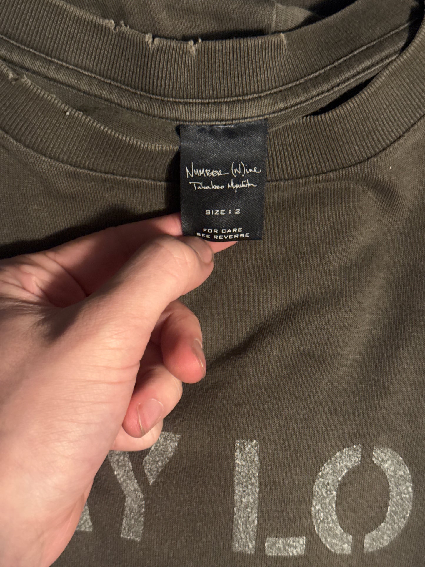 SS04 Number Nine Play Loud Tee