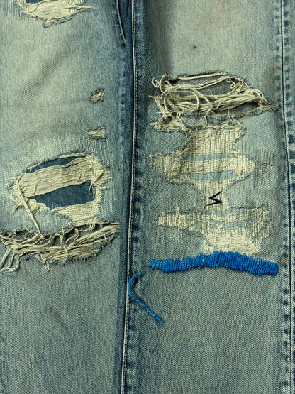 SS10 Undercover Blue Yarn 68 Denim