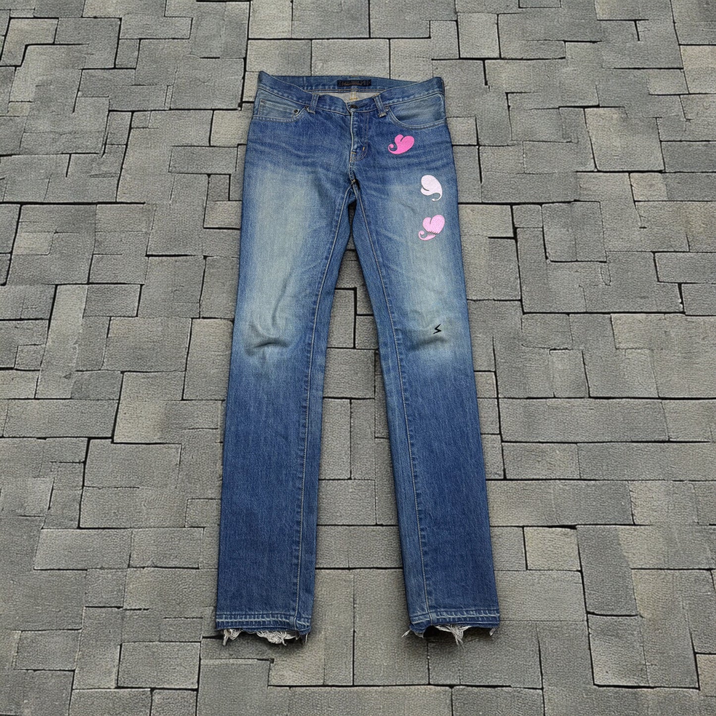 AW05 Undercover “Arts & Crafts” Heart Boro Denim