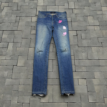 AW05 Undercover “Arts & Crafts” Heart Boro Denim
