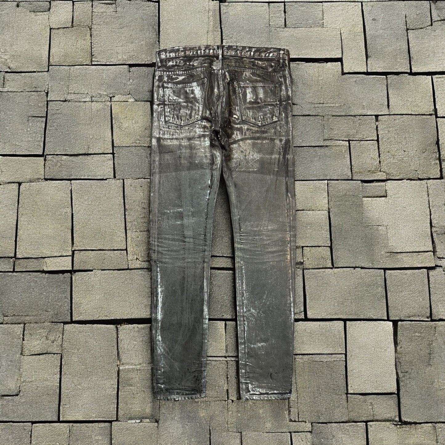 AW03 Dior Homme Luster Waxed Denim