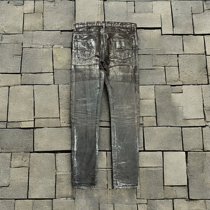 AW03 Dior Homme Luster Waxed Denim