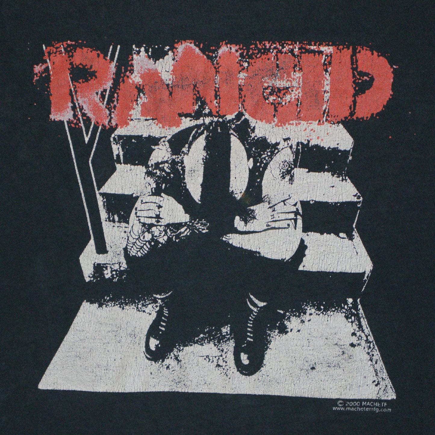 2000 Rancid And Out Come The Wolves Tee
