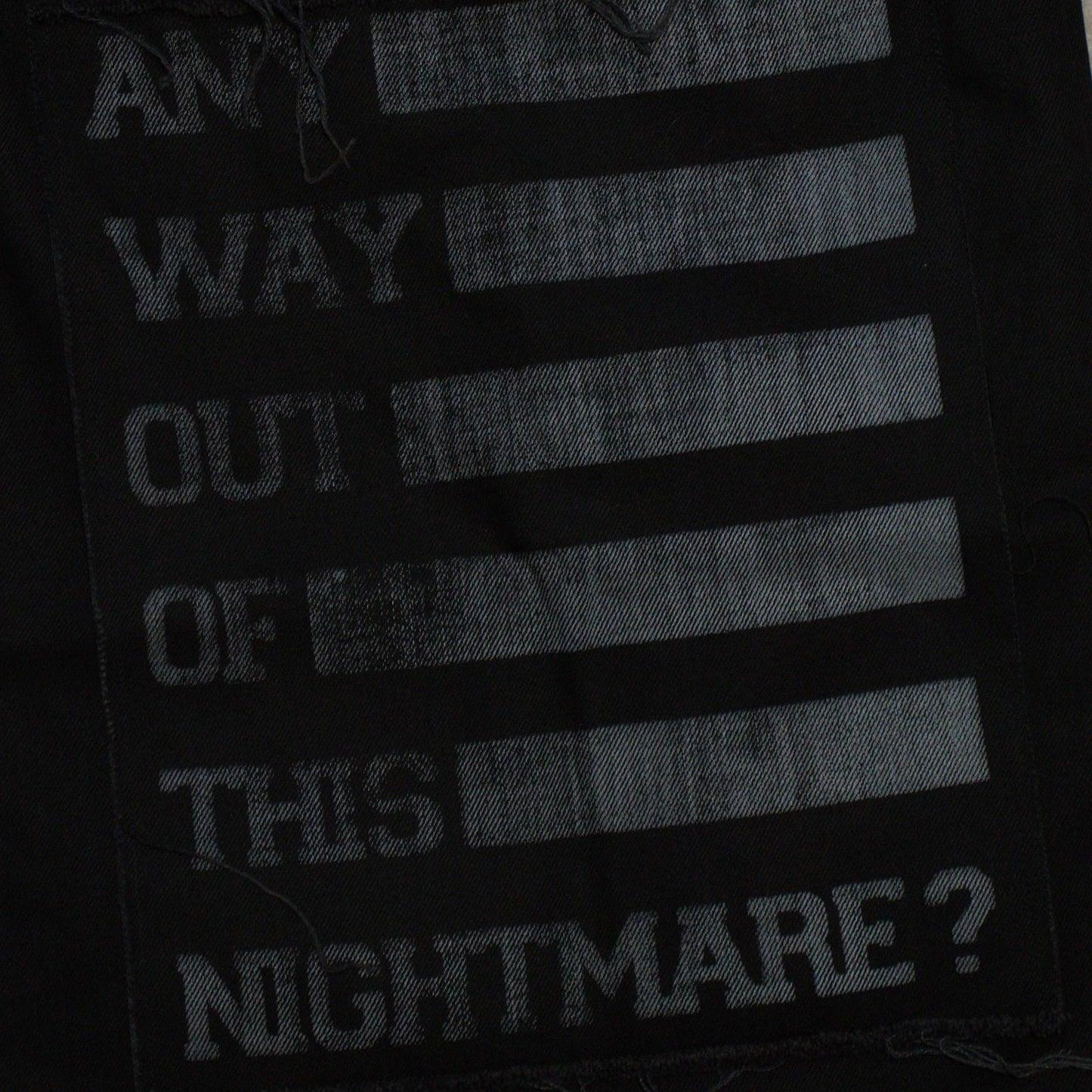 AW17 Raf Simons ‘Anyway Out Of This Nightmare’ Tote Bag