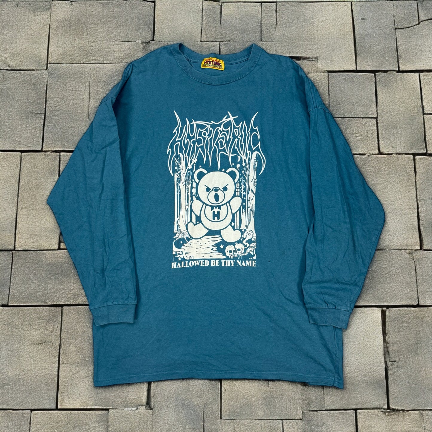 Hysteric Glamour Blue Bear Longsleeve