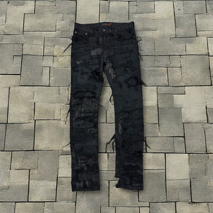AW05 Undercover Black “Arts & Crafts” 85 Denim