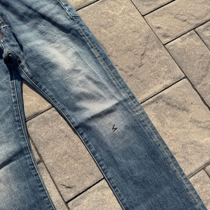 AW05 Undercover Skull Denim