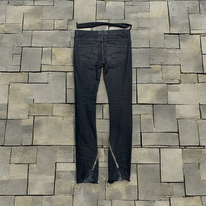 SS09 Rick Owens “Strutter” Banana Cut Denim