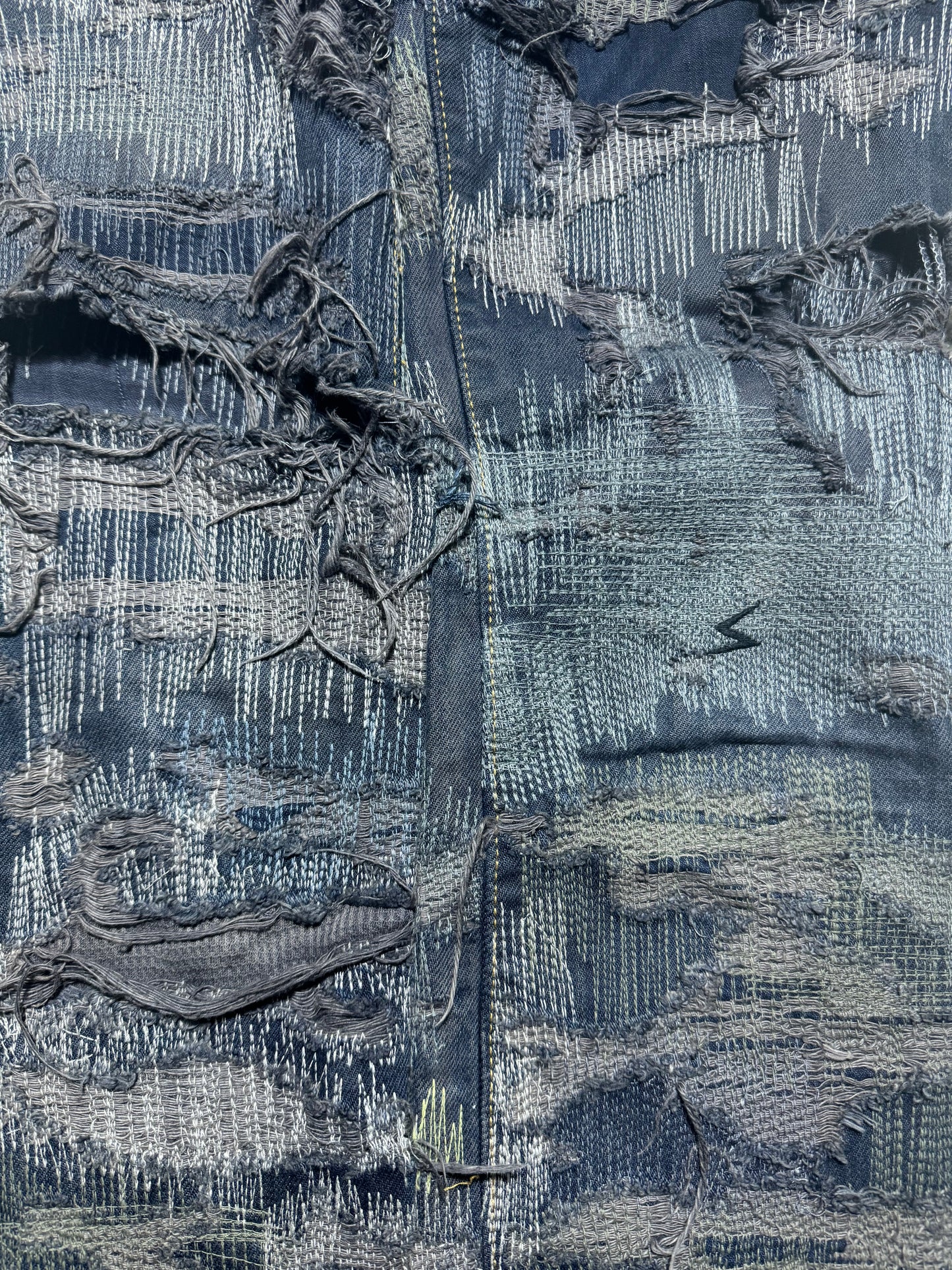 AW05 Undercover “Arts & Crafts” 85 Dyed Denim