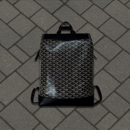 Goyard Black Cisalpine Backpack