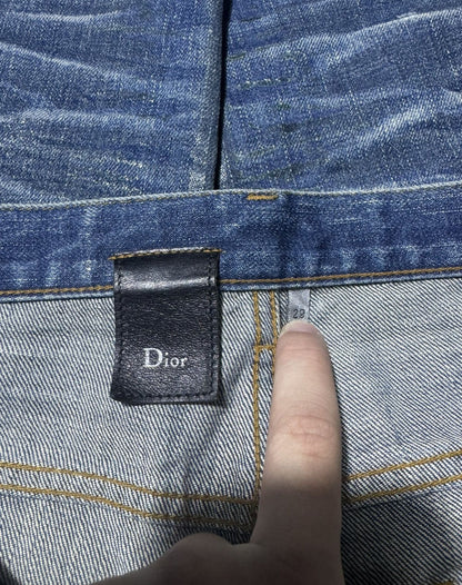 AW07 Dior Homme Blue Luster Denim