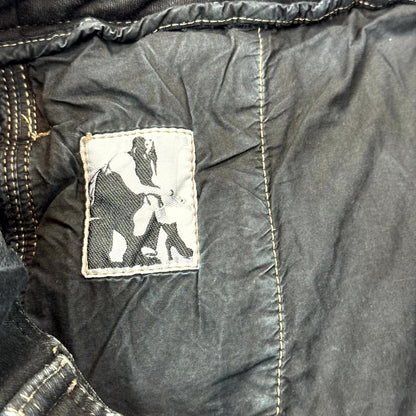 Rick Owens DRKSHDW Aircut Denim Shorts